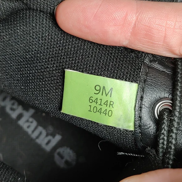 Men's 9 Timberland Boots Black Grey Gray Suede Nubuck - Picture 2 of 8